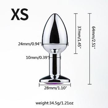 BUTT PLUG KIM LOẠI CHUÔI TRÒN