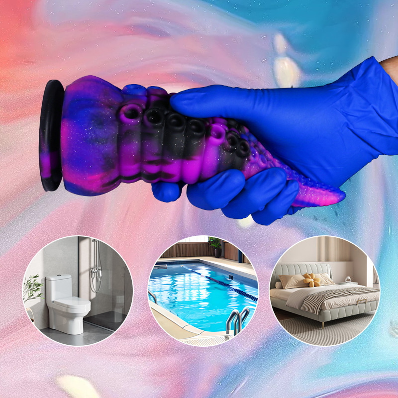 DILDO SILICON OMBRE VÒI BẠCH TUỘC JUCHI