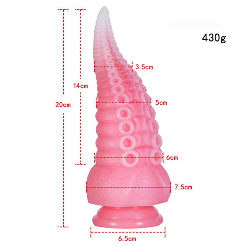 DILDO SILICON OMBRE VÒI BẠCH TUỘC JUCHI
