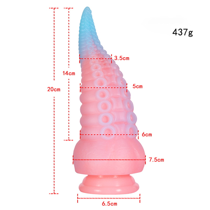 DILDO SILICON OMBRE VÒI BẠCH TUỘC JUCHI