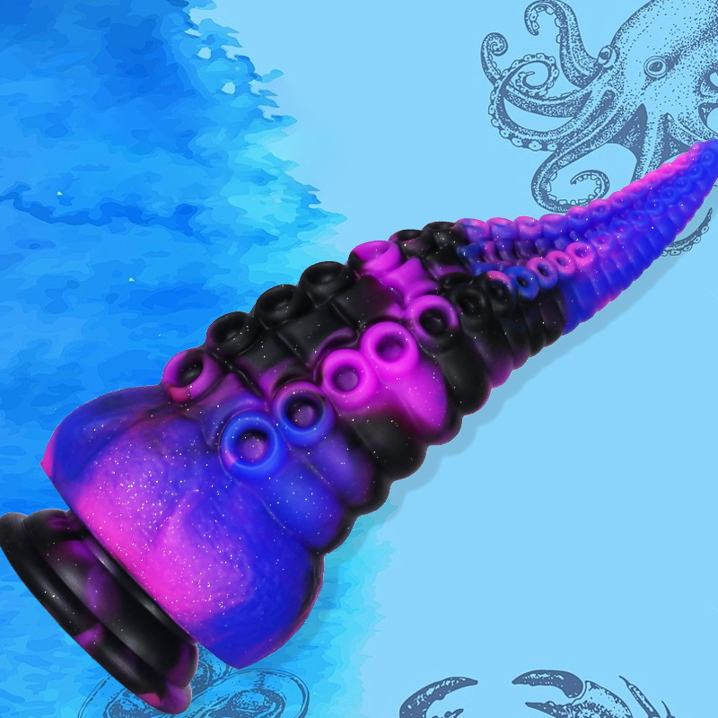 DILDO SILICON OMBRE VÒI BẠCH TUỘC JUCHI