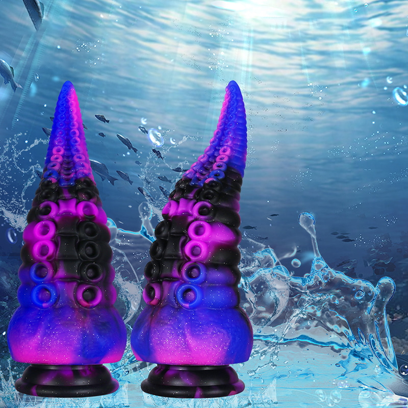 DILDO SILICON OMBRE VÒI BẠCH TUỘC JUCHI