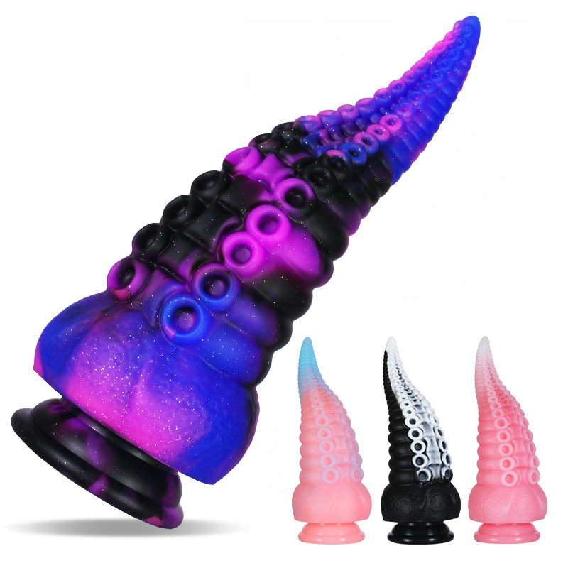 DILDO SILICON OMBRE VÒI BẠCH TUỘC JUCHI