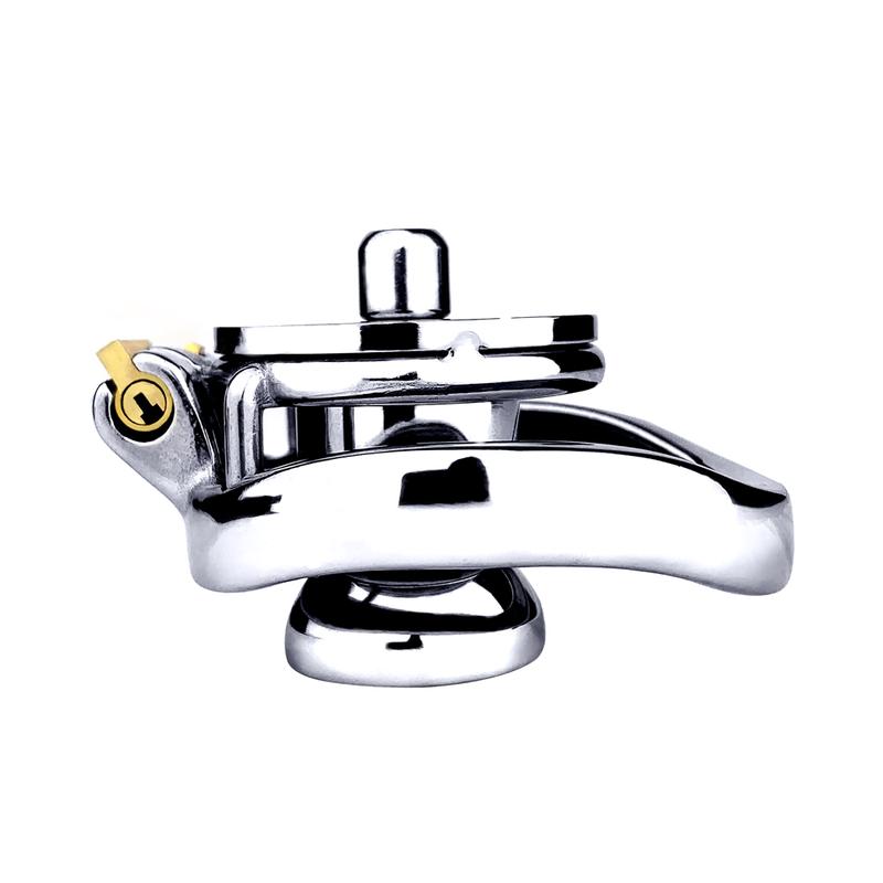 KHÓA MINI KIM LOẠI DILDO SILICON 402