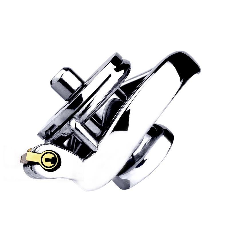 KHÓA MINI KIM LOẠI DILDO SILICON 402