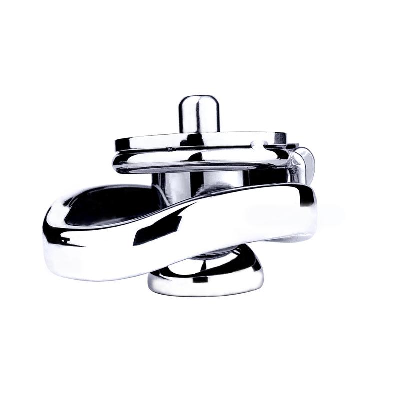 KHÓA MINI KIM LOẠI DILDO SILICON 402