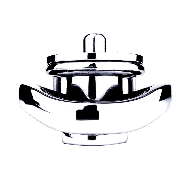 KHÓA MINI KIM LOẠI DILDO SILICON 402