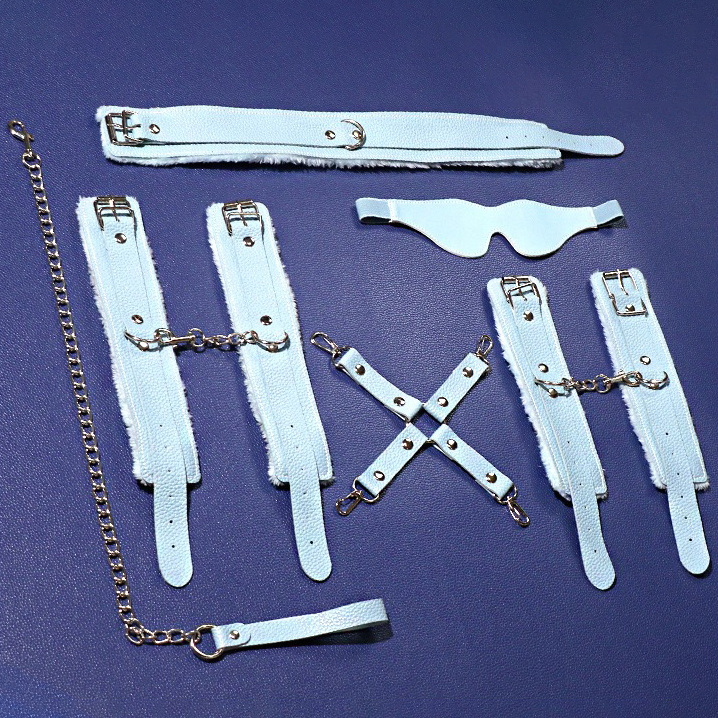 BỘ BDSM 7 MÓN XANH DƯƠNG