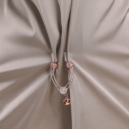 KẸP CHUÔNG MÔI BÉ ROSE GOLD