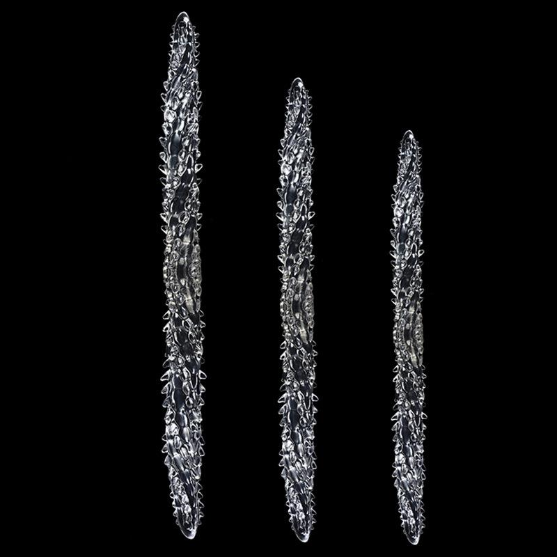 DILDO 2 ĐẦU TRONG SUỐT GAI JIUJING