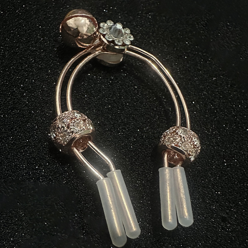 KẸP CHUÔNG MÔI BÉ ROSE GOLD