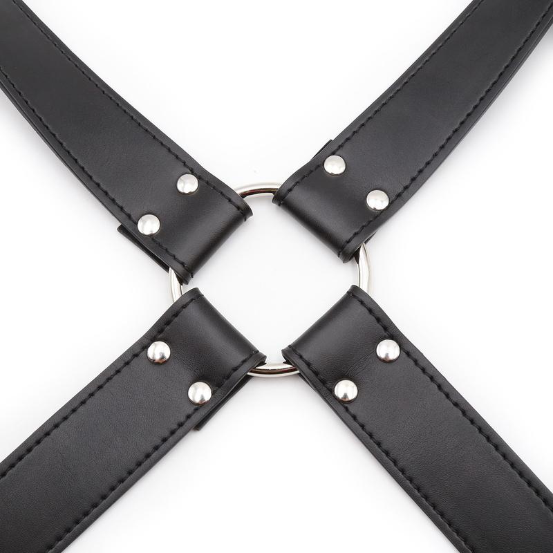 BỘ ĐAI PU TRÓI HOGTIE 4 ĐIỂM CHỮ X