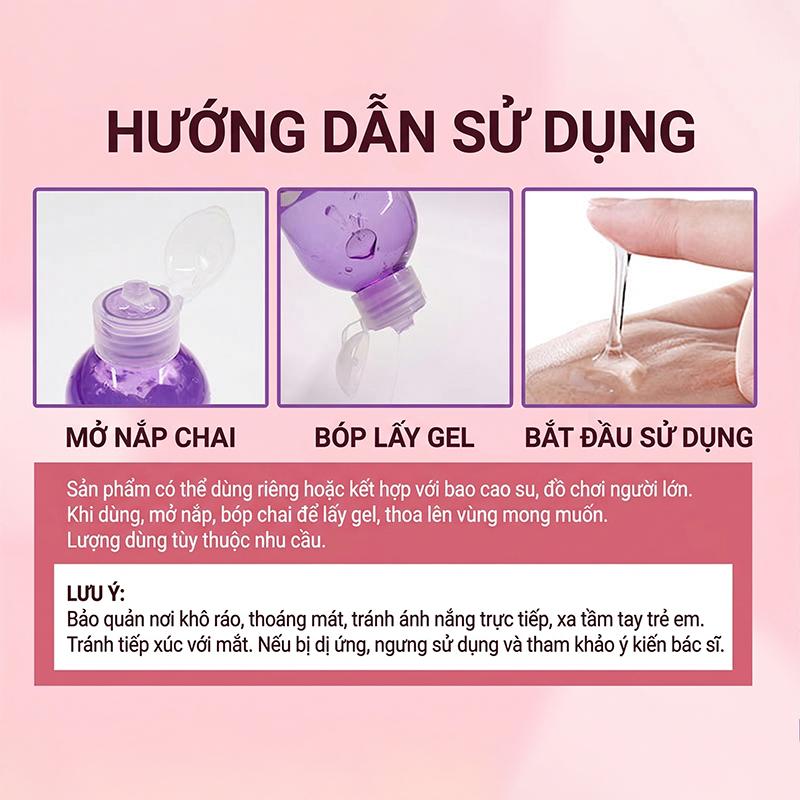 GEL BÔI TRƠN YARUN TRÁI CÂY VÀ TĂNG CẢM GIÁC