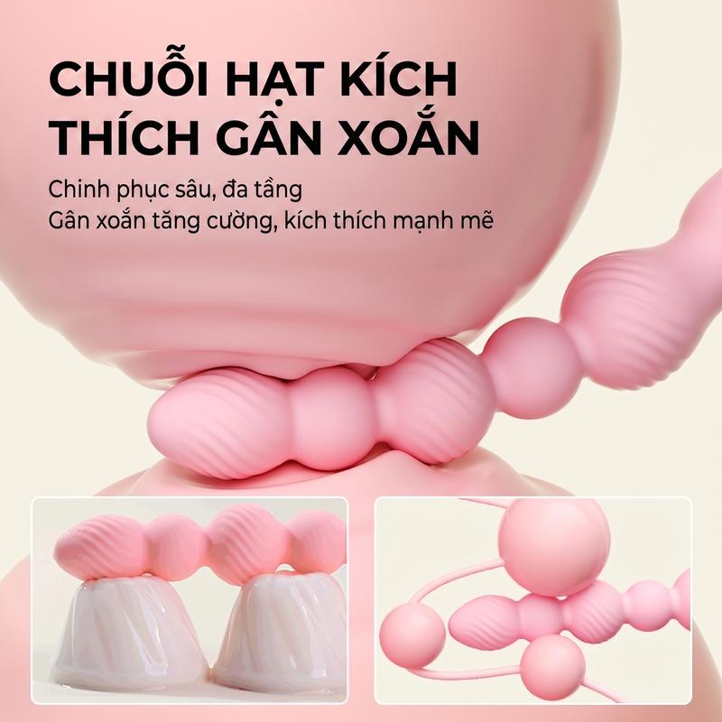 THANH RUNG CHUỖI HẠT ANAL BEADS SILICON MIZZZEE