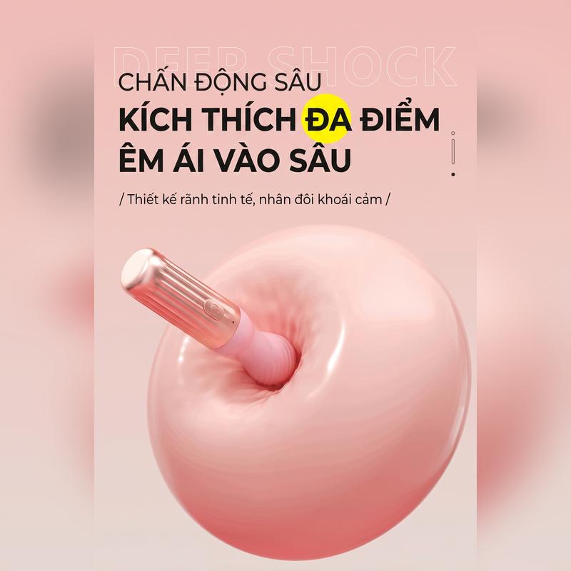 THANH RUNG CHUỖI HẠT ANAL BEADS SILICON MIZZZEE