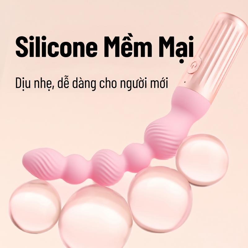 THANH RUNG CHUỖI HẠT ANAL BEADS SILICON MIZZZEE