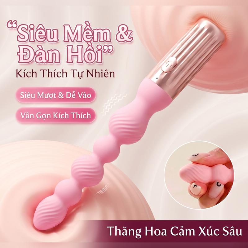 THANH RUNG CHUỖI HẠT ANAL BEADS SILICON MIZZZEE