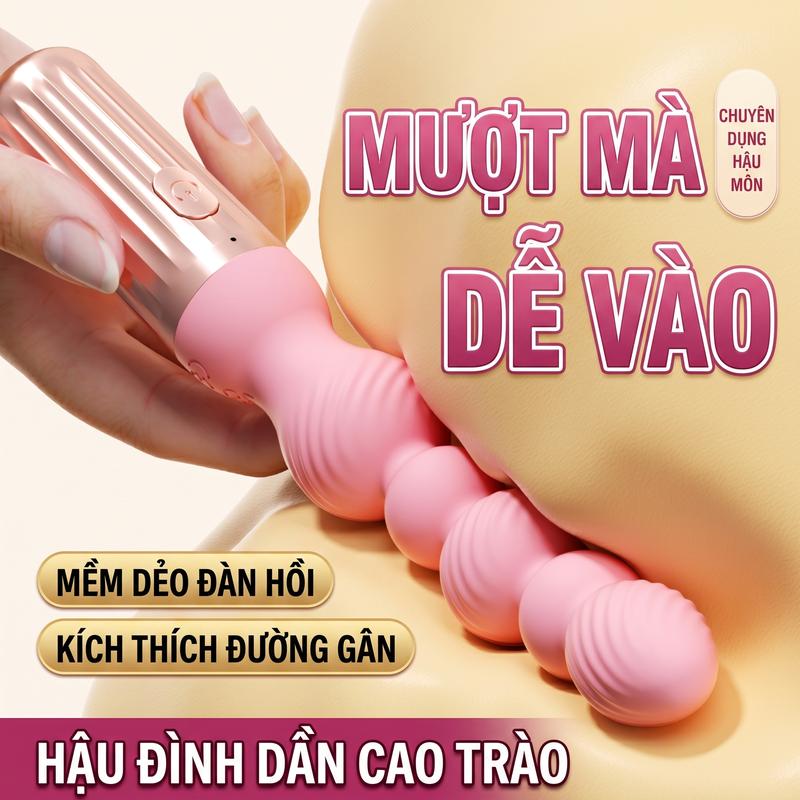 THANH RUNG CHUỖI HẠT ANAL BEADS SILICON MIZZZEE