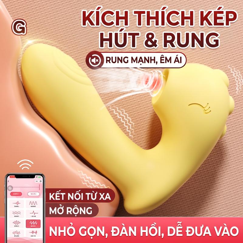 RUNG HÚT KHÔNG DÂY RỒNG BOBO CÓ APP