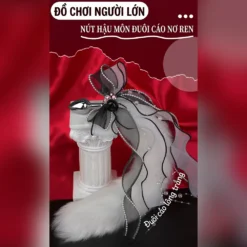 ĐUÔI CÁO PLUG KIM LOẠI NƠ REN CHUÔNG DÃ MỊ HỒ