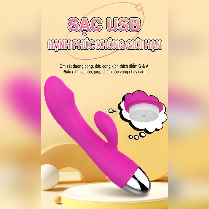 MÁY RUNG KÉP RABBIT CHUCHEN