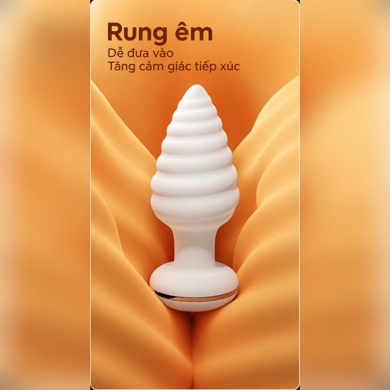 BUTT PLUG GALAKU UNICORN RUNG NHIỆT ĐIỀU KHIỂN APP