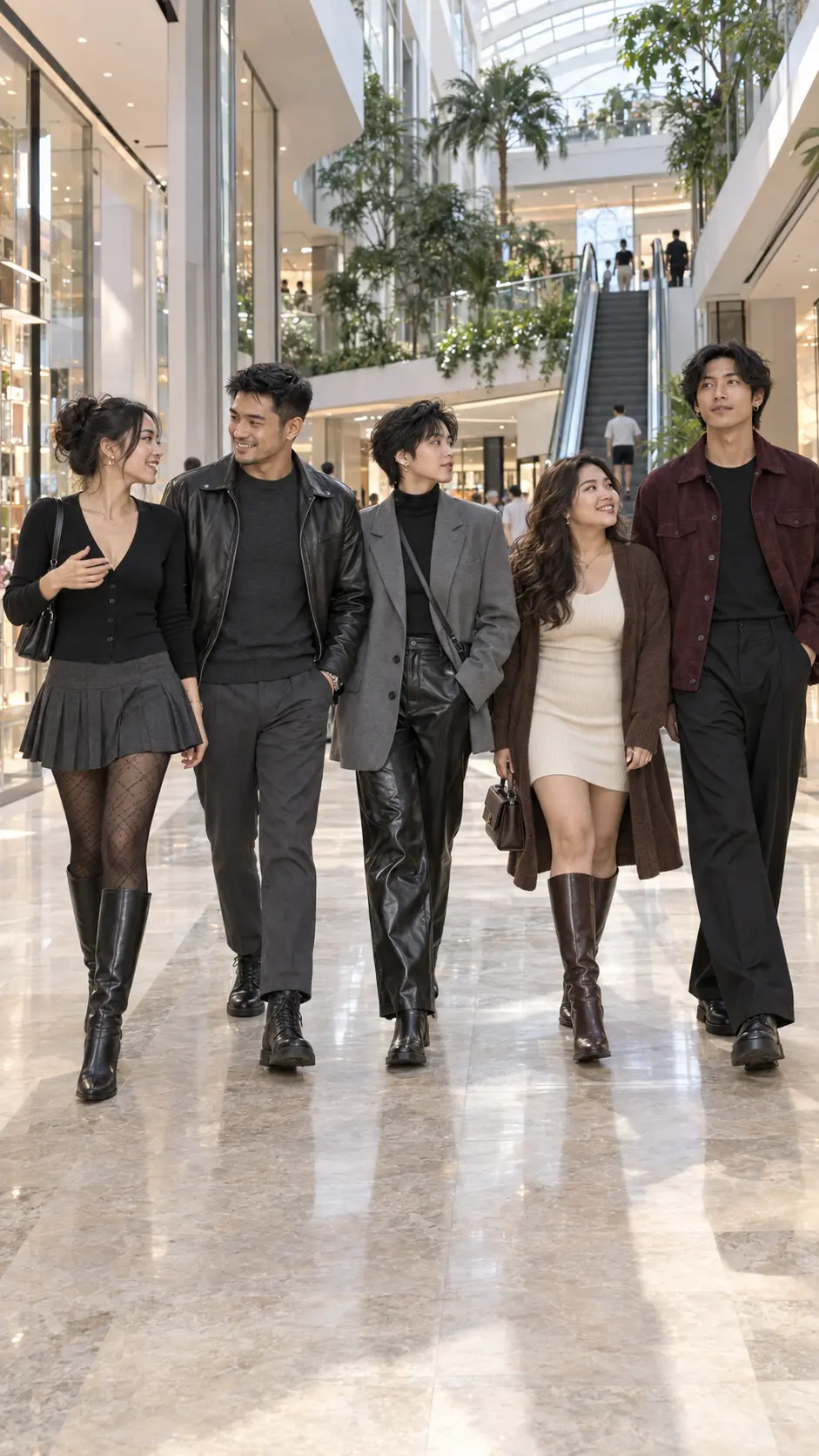 Nhóm người Việt theo phong cách femme masculine và androgynous trong fetish-inspired fashion