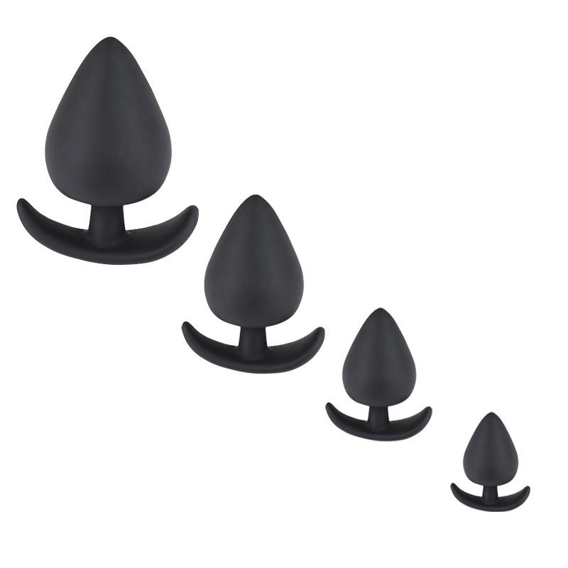 BỘ 4 BUTT PLUG SILICON CHUÔI THUYỀN