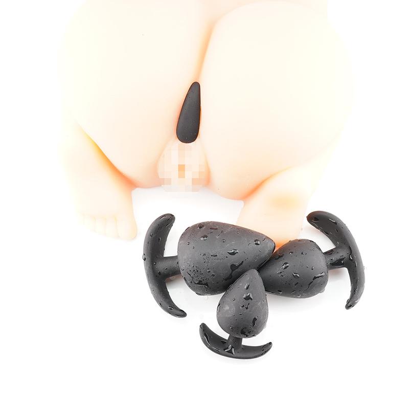 BỘ 4 BUTT PLUG SILICON CHUÔI THUYỀN
